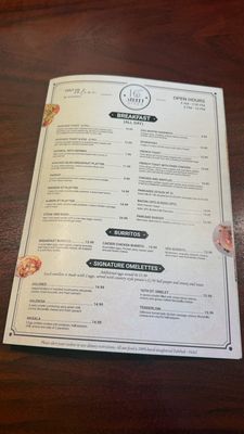 Menu photo 1 16th Street Diner San Francisco, CA Menu photo 1 16th Street Diner San Francisco, CA
