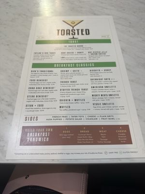 Menu photo 5 Toasted Kitchen & Cocktails Macon, GA Menu photo 5 Toasted Kitchen & Cocktails Macon, GA