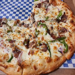 Philly Cheese Steak Pizza