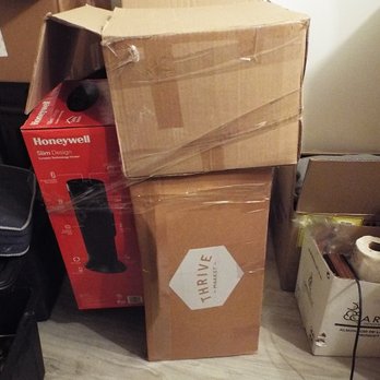 TLC Moving Service - Monday 8/30th's move: Boxes turned on their side & taped together - Movers Near Me - Glendale, California