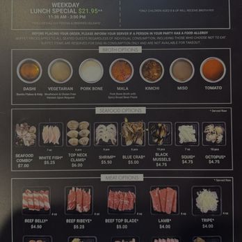 Spring Shabu-Shabu - Menu - Japanese Near Me - Flushing, New York Spring Shabu-Shabu - Menu - Japanese Near Me - Flushing, New York