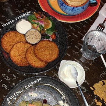 Tryzub Ukrainian Kitchen - Stuffed Cabbage, Goulash in a Pot, Traditional Potato Pancakes - Ukrainian Near Me - Chicago, Illinois