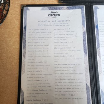 Mom's Kitchen - Menu - Breakfast & Brunch Near Me - Vista, California Mom's Kitchen - Menu - Breakfast & Brunch Near Me - Vista, California