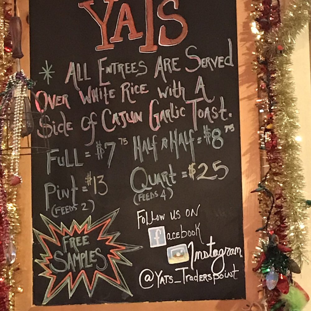Yats - Cajun/Creole Near Me - Indianapolis, Indiana Yats - Cajun/Creole Near Me - Indianapolis, Indiana