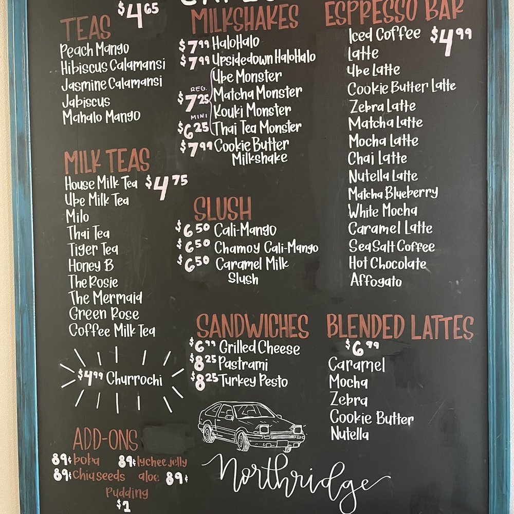 Cafe 86 - Menu - Cafes Near Me - Northridge, California Cafe 86 - Menu - Cafes Near Me - Northridge, California