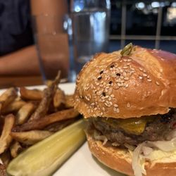 Nick’s On Madison - Burger and fries