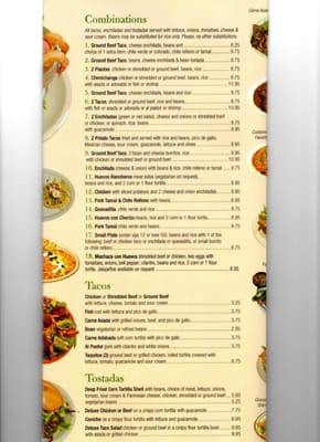 Menu photo 2 Fiesta Grill & Cantina Arcata, CA