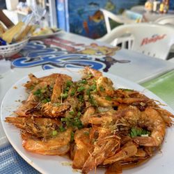 La Palapa Efren - fried garlic shrimp