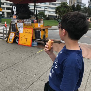 Alberta All Beef Hot Dog Cart - Debating if he can handle another one! - Street Vendors Near Me - Vancouver, British Columbia Alberta All Beef Hot Dog Cart - Debating if he can handle another one! - Street Vendors Near Me - Vancouver, British Columbia