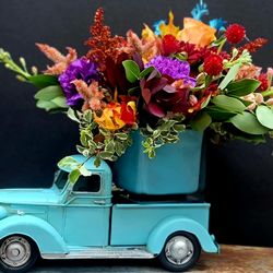 Killian Florist - The Blue Bomb Bouquet
by Janet Killian