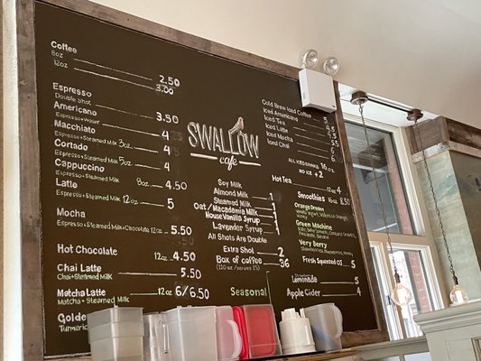 Menu photo 2 Swallow Cafe Cobble Hill, NY