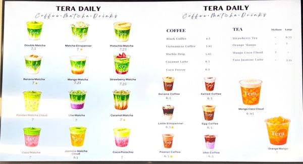 Menu photo 6 Tera Daily Garden Grove, CA