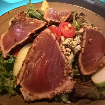 OPAH Seafood Grill - Seared Ahi Tuna Salad - New American Near Me - Aliso Viejo, California OPAH Seafood Grill - Seared Ahi Tuna Salad - New American Near Me - Aliso Viejo, California