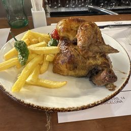 1/2 Chicken 1/2 Chicken