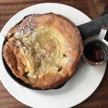 Tilikum Place Cafe - Sweet Dutch baby (apple) - New American Near Me - Seattle, Washington