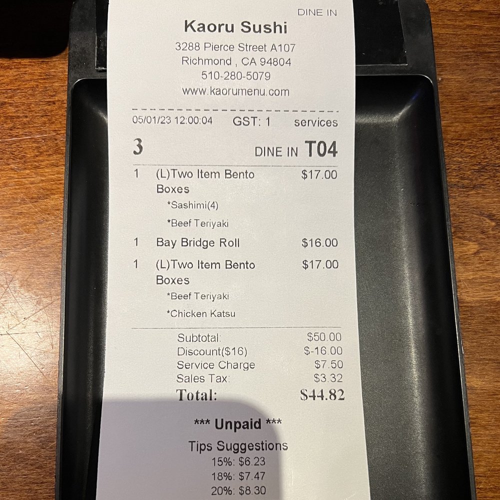 Kaoru Sushi - Japanese Near Me - Richmond, California Kaoru Sushi - Japanese Near Me - Richmond, California
