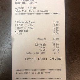 Charged for to-go containers, tips included - shady business practices. Charged for to-go containers, tips included - shady business practices.