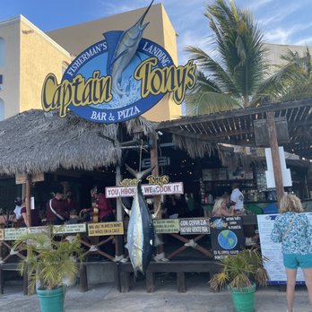 Captain Tony's - Front of outside of restaurant - Seafood Near Me - Cabo San Lucas, BCS Captain Tony's - Front of outside of restaurant - Seafood Near Me - Cabo San Lucas, BCS