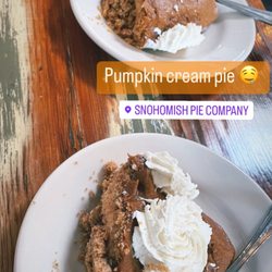 Snohomish Pie Company - Mountlake Terrace - Pumpkin Cream Pie