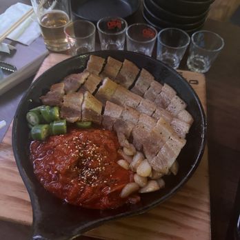 Misoolkwan OC - Pork belly and fried kimchi - Korean Near Me - Buena Park, California Misoolkwan OC - Pork belly and fried kimchi - Korean Near Me - Buena Park, California