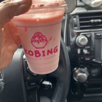 Kobing Dessert Studio - Coconut strawberry - Desserts Near Me - Citrus Heights, California