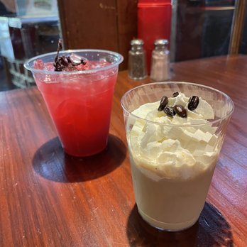 Alice's Restaurant - Fall Cocktails: The Harley Davidson (left) and Pumpkin Spice Espresso Martini (right) - Diners Near Me - Woodside, California Alice's Restaurant - Fall Cocktails: The Harley Davidson (left) and Pumpkin Spice Espresso Martini (right) - Diners Near Me - Woodside, California