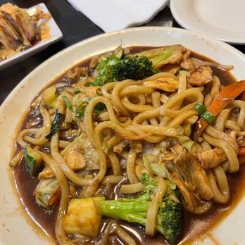 Bamboo House - Stir Fry Udon Noodles - Sushi Bars Near Me - Euless, Texas