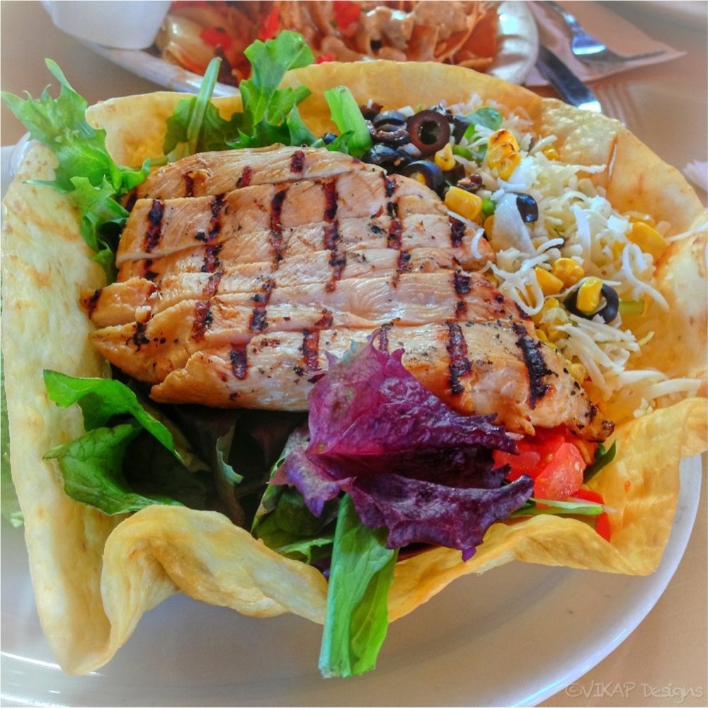 Maria Sol - Mahi Taco Salad - Mexican Near Me - Santa Monica, California Maria Sol - Mahi Taco Salad - Mexican Near Me - Santa Monica, California