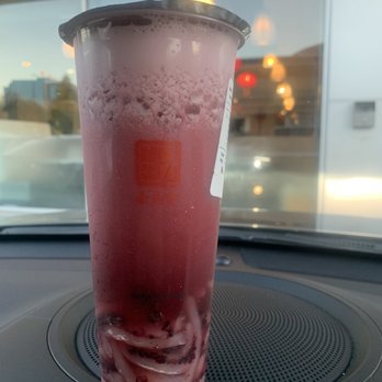 TP Tea - Mulberry tea with QQ noodles - Bubble Tea Near Me - Markham, Ontario