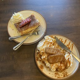 Dessert - Churro Cheesecake and Bischoff Croffle Dessert - Churro Cheesecake and Bischoff Croffle