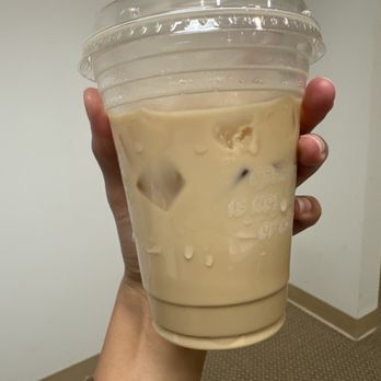 Intelligentsia Coffee - Iced latte (more like a cup of milk with ice) - Coffee & Tea Near Me - Pasadena, California