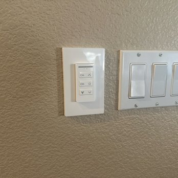 Drill n Hang - Remote is removable using a magnetic wall mount. - Shutters Near Me - North Las Vegas, Nevada