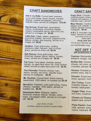Menu photo 4 Beer Belly Deli Murrells Inlet, SC