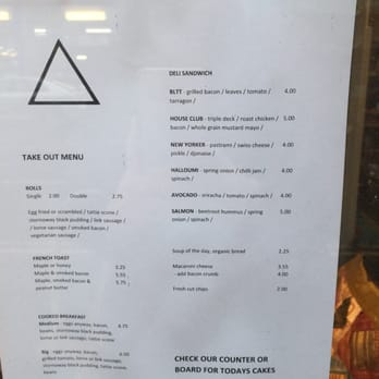 Cafe Strange Brew - Take away menu - Cafes Near Me - Glasgow, GLG