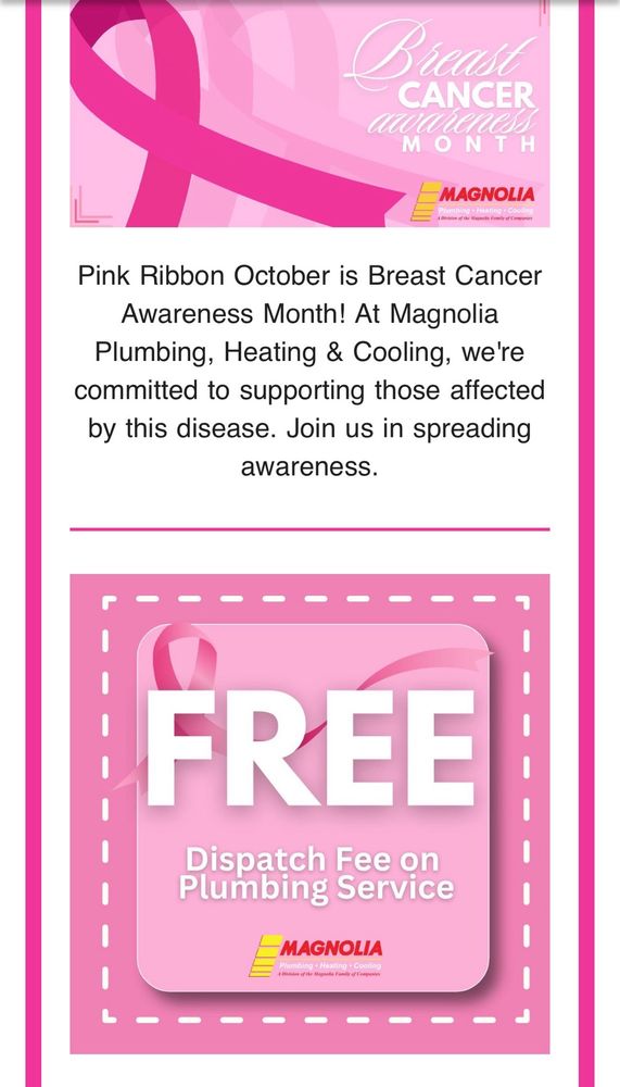 Slide of Magnolia Plumbing Heating & Cooling