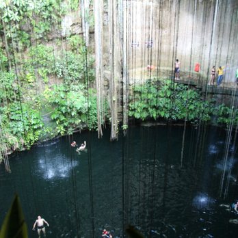 Cenote Ik Kil - Top view - Landmarks & Historical Buildings Near Me - Tinum, YUC