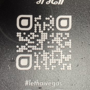 Le Thai - QR for menu pronounced Menu QR - Thai Near Me - Las Vegas, Nevada