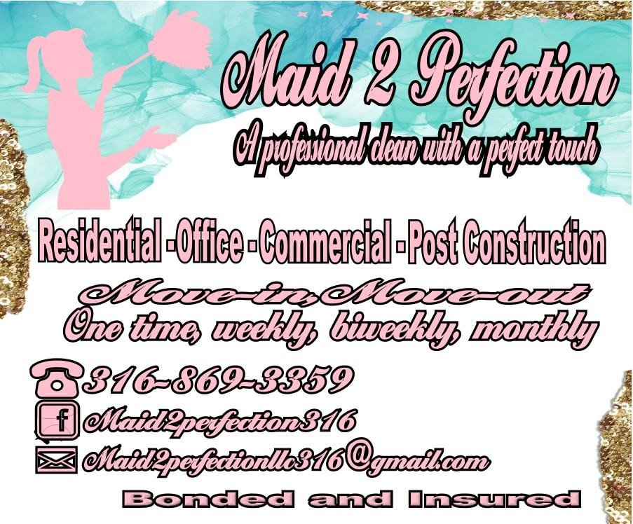 MAID 2 PERFECTION Request a Quote Wichita, KS Yelp