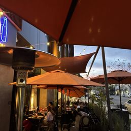 Exterior outside entrance of Propaganda Wine Bar - Outdoor seating - Los Angeles, California Exterior outside entrance of Propaganda Wine Bar - Outdoor seating - Los Angeles, California