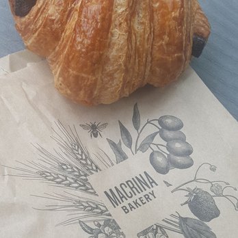 Macrina Bakery & Cafe - Chocolate Cornetto (aka pain au chocolat, 3/26/21) - Bakeries Near Me - Seattle, Washington