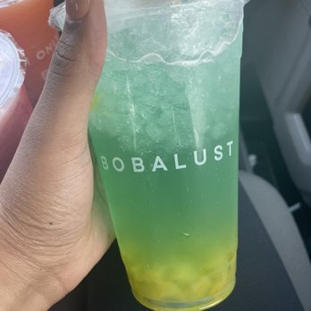 BobaLust - Blue Lagoon - Bubble Tea Near Me - Tacoma, Washington