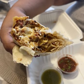 Cocorenos - Chorizo breakfast burrito - Mexican Near Me - Long Beach, California Cocorenos - Chorizo breakfast burrito - Mexican Near Me - Long Beach, California