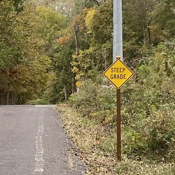 Meramec Highlands Quarry - The hill isn't small. The walk back up is what gets you. But there are plenty of benches if you need them. - Hiking Near Me - Saint Louis, Missouri