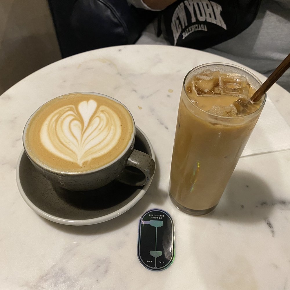Discourse Coffee - Downtown - Caramel Latte and Cold Brew - Coffee & Tea Near Me - Milwaukee, Wisconsin Discourse Coffee - Downtown - Caramel Latte and Cold Brew - Coffee & Tea Near Me - Milwaukee, Wisconsin