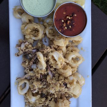 Edgewater Restaurant - Fried Calamari - Seafood Near Me - Hampton Bays, New York