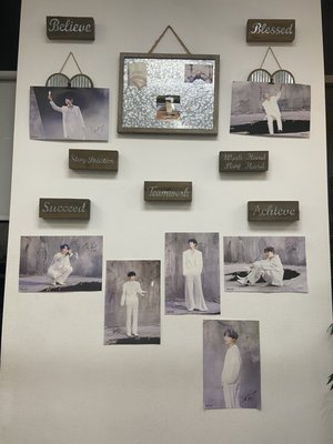 Kane Juice & Tea - Borahae BTS wall - Fontana, CA Kane Juice & Tea - Borahae BTS wall - Fontana, CA