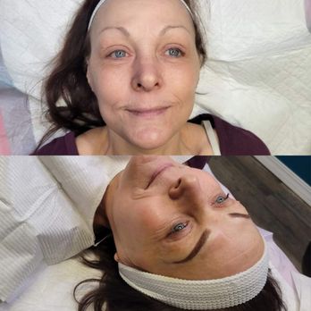 Cosmetique Ynke - New set of gorgeous brows for this beauty. We decided on a powder brows! - Permanent Makeup Near Me - Reno, Nevada Cosmetique Ynke - New set of gorgeous brows for this beauty. We decided on a powder brows! - Permanent Makeup Near Me - Reno, Nevada