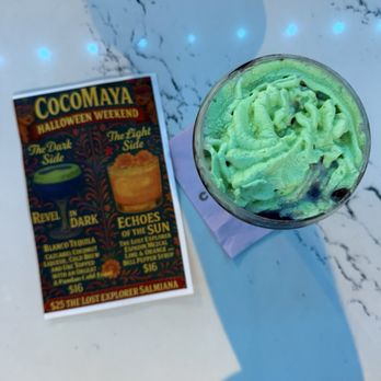 Coco Maya - Halloween cocktail - Caribbean Near Me - San Diego, California