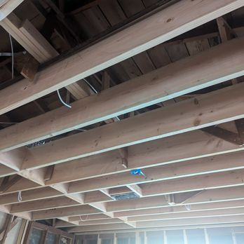 Karp Construction - Rafters after - General Contractors Near Me