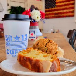 5013 Coffee - What is Red, White, and Blue all over? 5013 Coffee shop in Heath, TX!